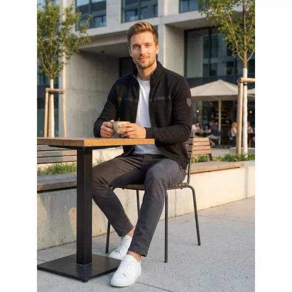  Muški sweatshirt KIXMI REUBEN CRNO 