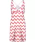 Haljina NORDBLANC V-NECK NBSLD7804 RUŽIČASTO/BIJELO
