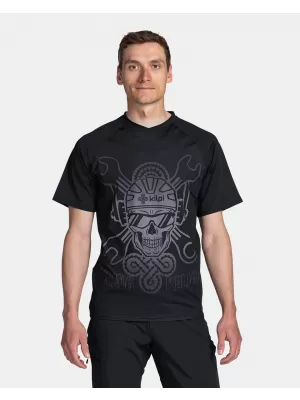 Muški biciklistički dres KILPI REMIDO-M TM0361KI CRNA