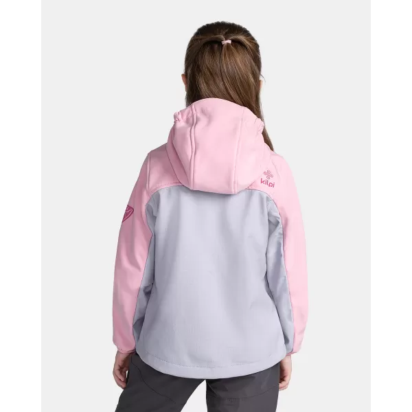  Softshell jakna za djevojčice KILPI RAVIA-J TJ0517KI SVIJETLORUŽIČASTA 