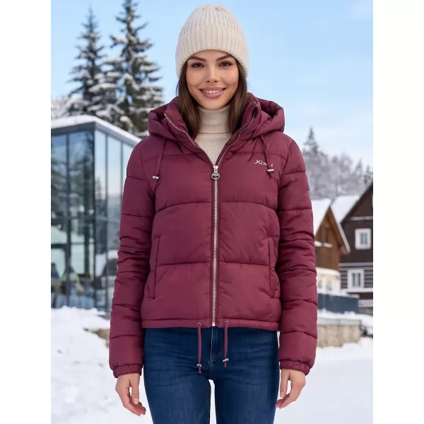  Ženska jakna KIXMI REINA TAMNOCRVENA 