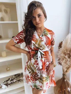 Haljina DSTREET MAINA EY2316 BIJELA BOJA