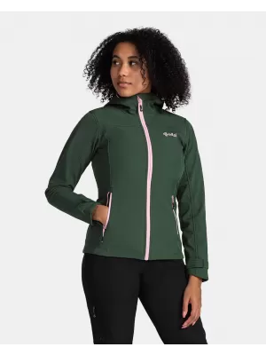 Ženska softshell jakna KILPI RAVIA-W TL0109KI TAMNO ZELENA