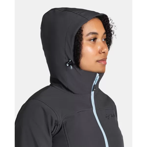  Ženska softshell jakna KILPI RAVIA-W TL0109KI TAMNO SIVA/PLAVA 