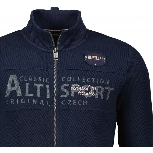  Muški sweatshirt ALTISPORT BLAKE TAMNO PLAVA 