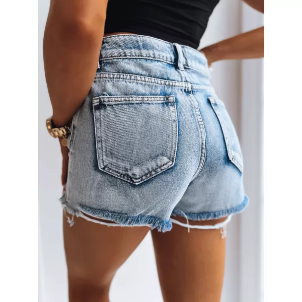  Ženske kratke hlače DSTREET PALOMA PARADISE SY0309 SVIJETLOPLAV 