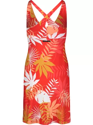 Haljina NORDBLANC V-NECK NBSLD7804 NARANČASTA TINTA