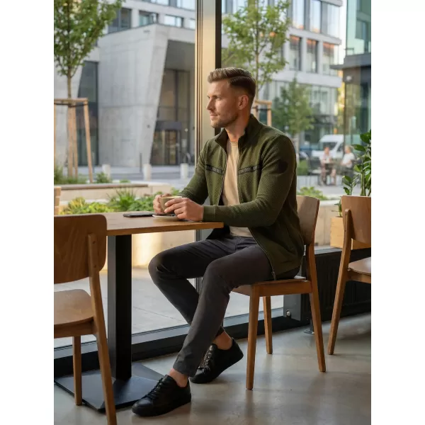  Muški sweatshirt KIXMI REUBEN VOJNOG 