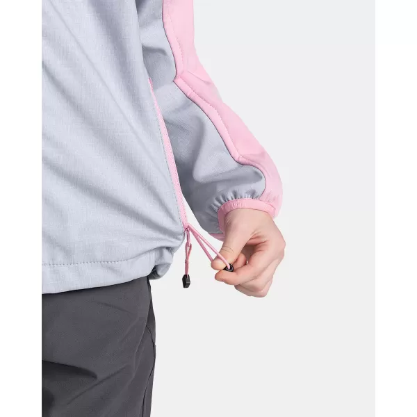  Softshell jakna za djevojčice KILPI RAVIA-J TJ0517KI SVIJETLORUŽIČASTA 