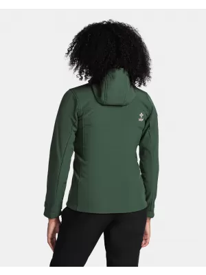 Ženska softshell jakna KILPI RAVIA-W TL0109KI TAMNO ZELENA