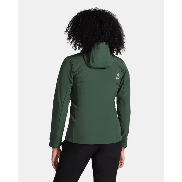  Ženska softshell jakna KILPI RAVIA-W TL0109KI TAMNO ZELENA 