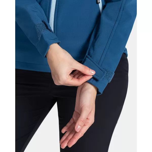  Ženska softshell jakna KILPI RAVIA-W TL0109KI TAMNOPLAVA 