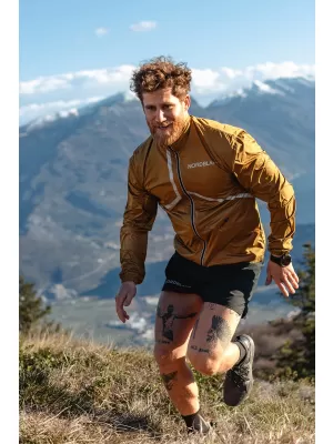 Muška sportska jakna NORDBLANC REFLECTIVE NBSJM7899 SMEĐA