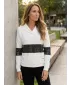 Ženski sweatshirt KIXMI RANDY BIJELA