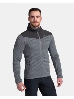 Muška majica od flisa KILPI TANALI-M TM0202KI TAMNOSIVA