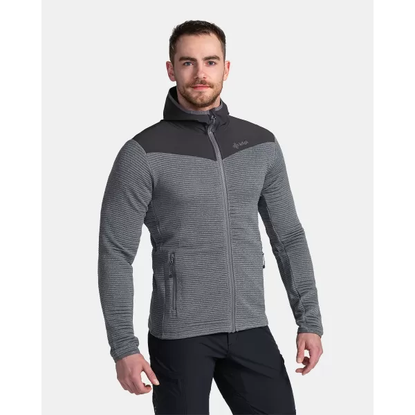  Muška majica od flisa KILPI TANALI-M TM0202KI TAMNOSIVA 