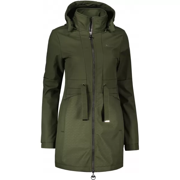  Ženski softshell kaput KIXMI RHODIE VOJNOG 