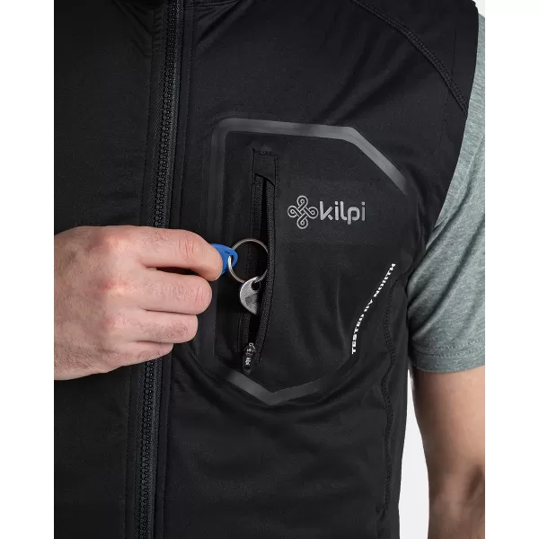  Muški softshell prsluk KILPI RIELLO-M TM0111KI CRNA 
