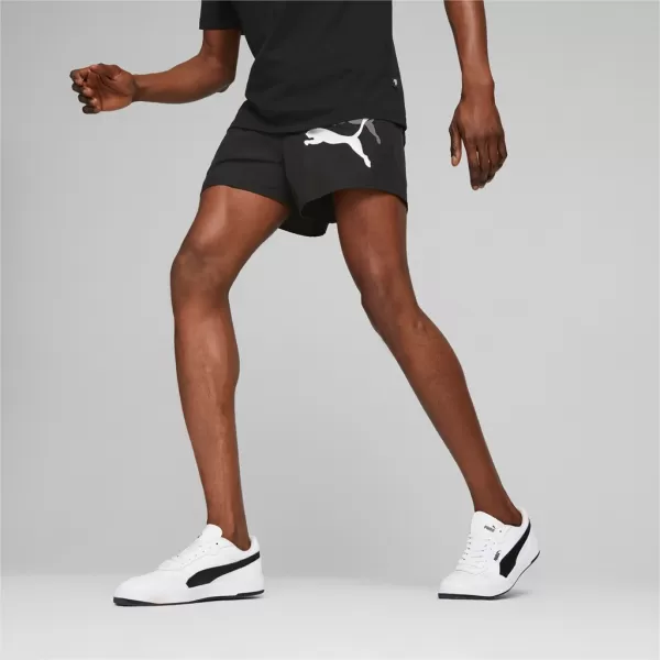  Muške kratke hlače PUMA ESS+ LOGO POWER CAT WOVEN SHORTS 5 673382-01 CRNA 