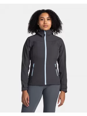 Ženska softshell jakna KILPI RAVIA-W TL0109KI TAMNO SIVA/PLAVA