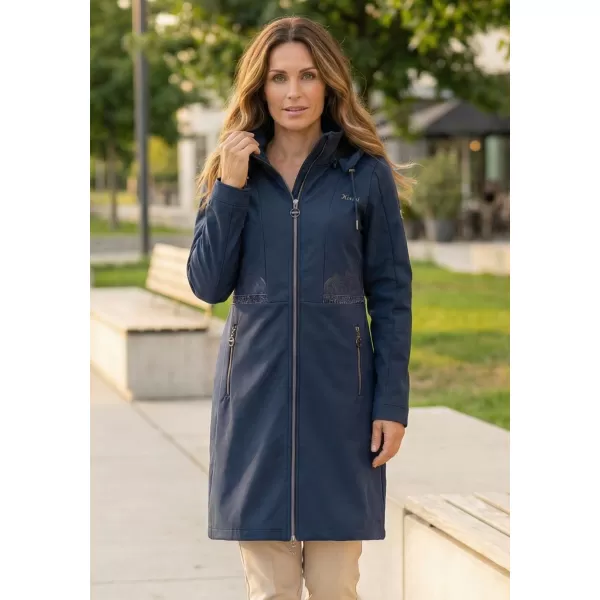  Ženski softshell kaput KIXMI RITA TAMNO PLAVA 