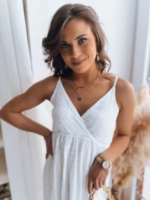 Haljina DSTREET ORISS EY2332 BIJELA