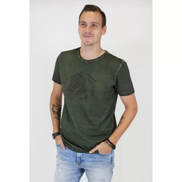  Muška majica kratkih rukava ALTISPORT BARCLAY KAKI 