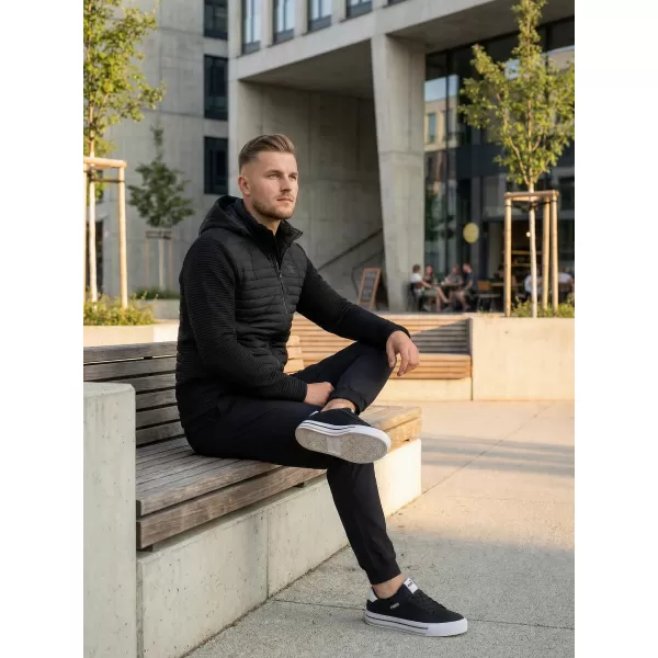  Muška softshell jakna KIXMI RAFAEL CRNO 