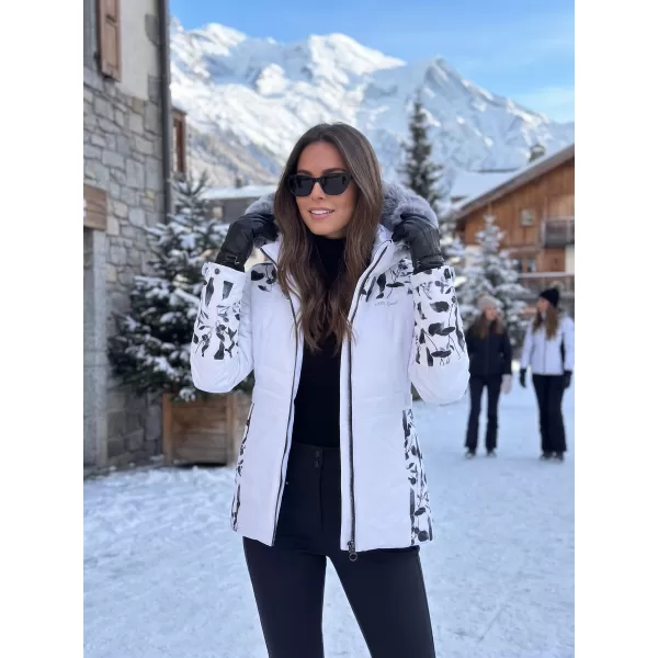  Ženska zimska jakna ALTISPORT BIANCA BIJELA 