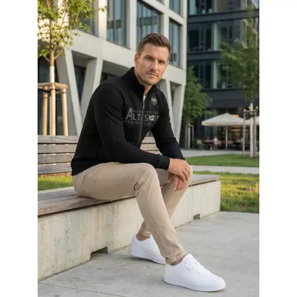  Muški sweatshirt ALTISPORT BLAKE CRNO 