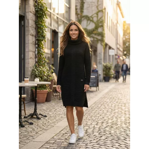  Ženski pulover KIXMI RIMONA CRNO 