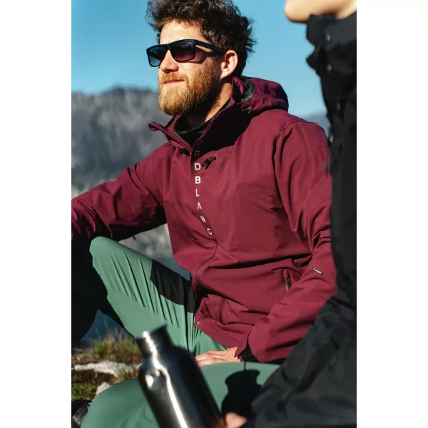  Muška jakna NORDBLANC COMPASS NBSJM7890 TAMNOCRVENA 