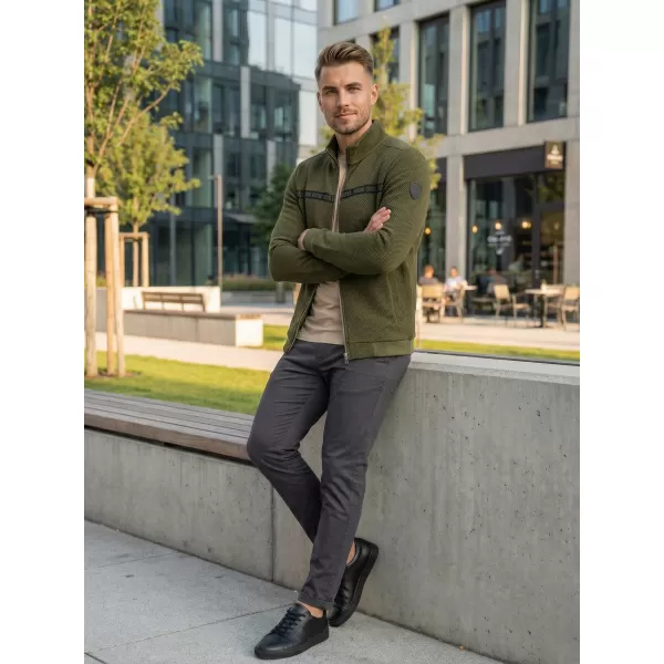  Muški sweatshirt KIXMI REUBEN VOJNOG 