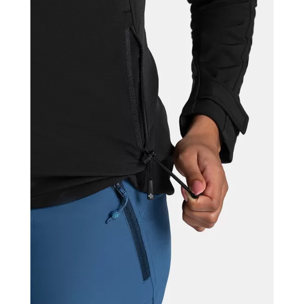 Ženska softshell jakna KILPI RAVIA-W TL0109KI CRNA 