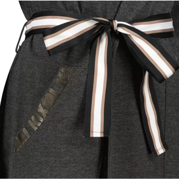  Ženski dugi sweatshirt KIXMI ROSAMUNDA TAMNO SIVI MELANGE 