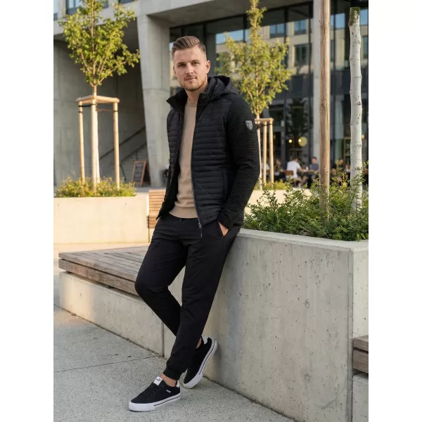  Muška softshell jakna KIXMI RAFAEL CRNO 