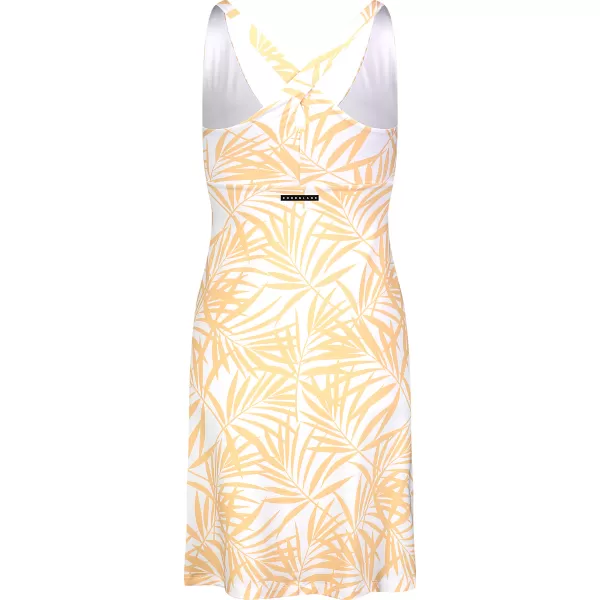  Haljina NORDBLANC V-NECK NBSLD7804 ŽUTO/BIJELO 