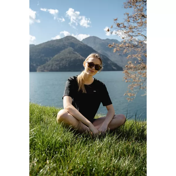  Ženski skraćeni top NORDBLANC CROPTOP NBSLT7819 CRNA 