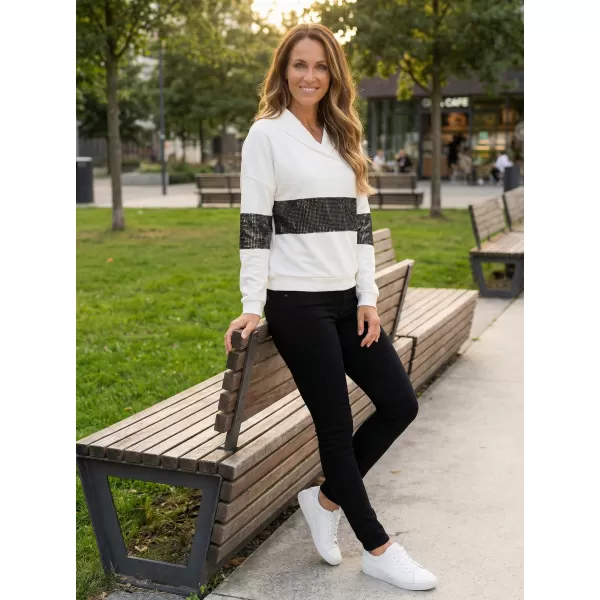  Ženski sweatshirt KIXMI RANDY BIJELA 