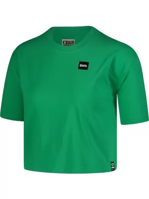 Ženski skraćeni top NORDBLANC CROPTOP NBSLT7819 ZELENA
