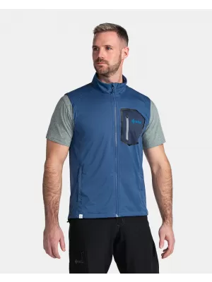 Muški softshell prsluk KILPI RIELLO-M TM0111KI TAMNOPLAVA