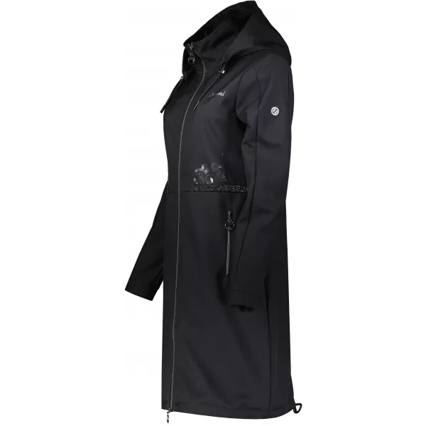 Ženski softshell kaput KIXMI RITA CRNO 