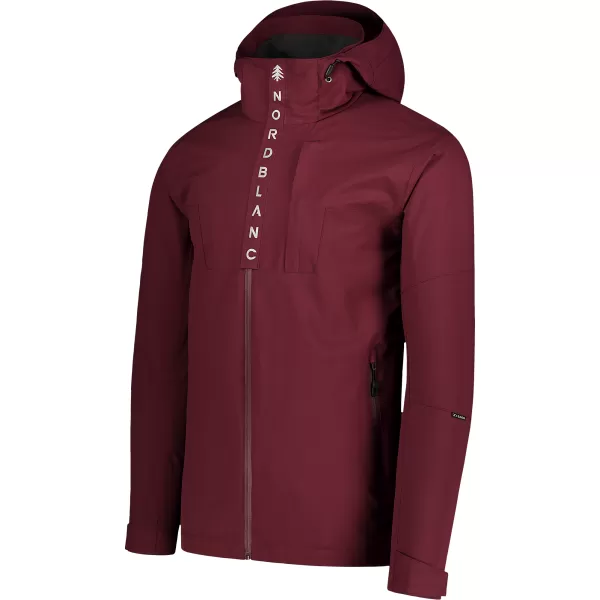  Muška jakna NORDBLANC COMPASS NBSJM7890 TAMNOCRVENA 