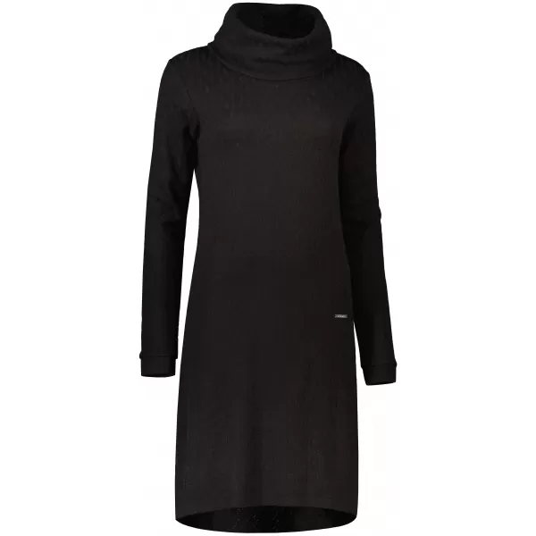  Ženska sweatshirt haljina KIXMI RIVA CRNO 