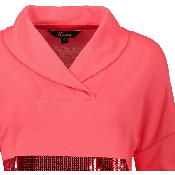  Ženski sweatshirt KIXMI RANDY RUŽIČASTA 