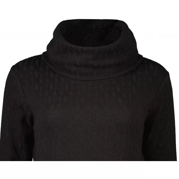 Ženska sweatshirt haljina KIXMI RIVA CRNO 