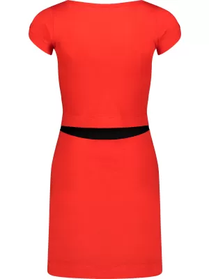 Haljina NORDBLANC WAISTLINE NBSLD7805 NARANČASTA TINTA