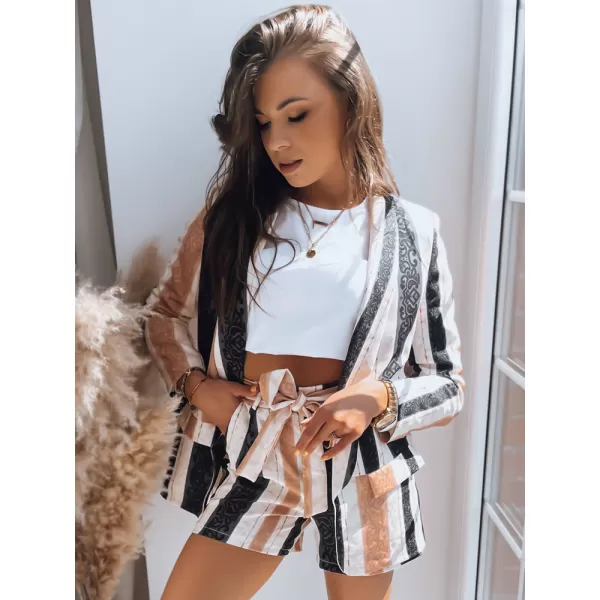  Ženske kratke hlače DSTREET REGAL STRIPES SY0297 CRNI 