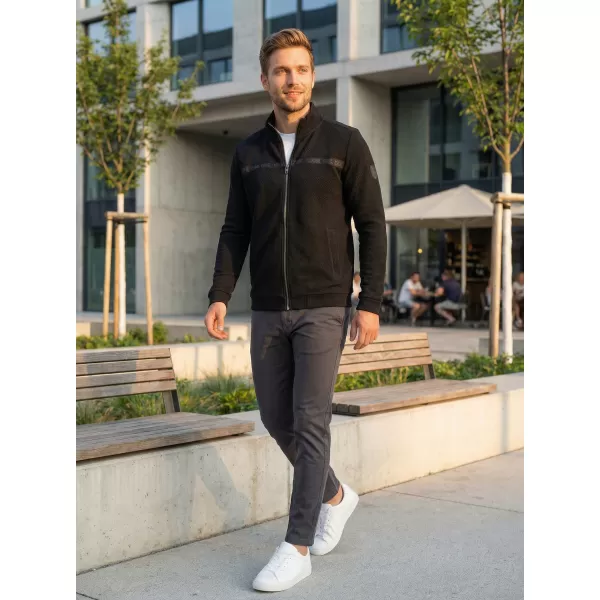  Muški sweatshirt KIXMI REUBEN CRNO 