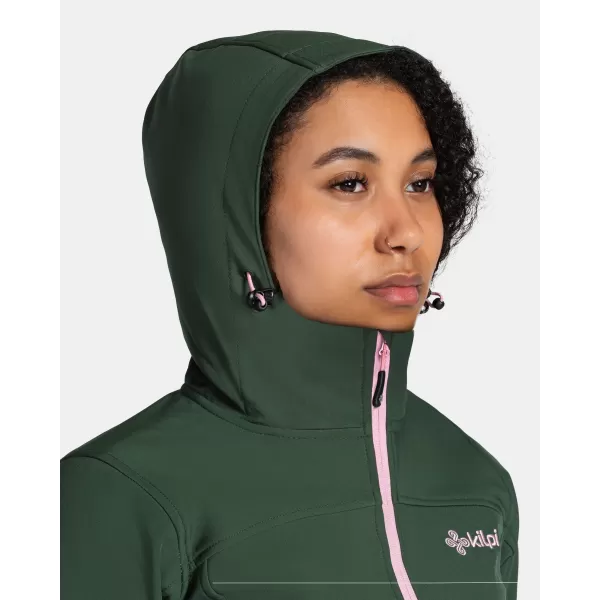  Ženska softshell jakna KILPI RAVIA-W TL0109KI TAMNO ZELENA 
